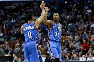 帕金斯：我明白球迷们期待威少与火箭旧部重聚的心情，但球队绝不会考虑引进他。