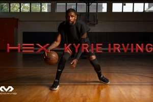 NBA巨星凯里・欧文携手迈克达威，共同树立专业运动防护新标杆。