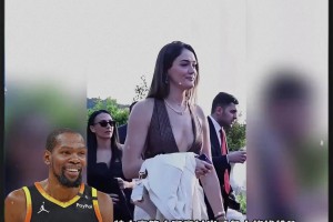 听说NBA球星杜兰特也是她的仰慕者~