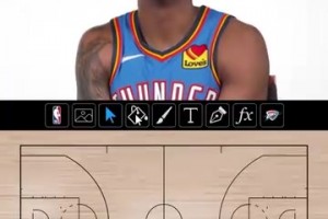 颜值如何？杰威亲自设计雷霆的主场！设计师考虑一下？